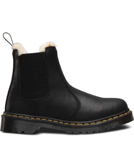 doc martens fur lined leonore
