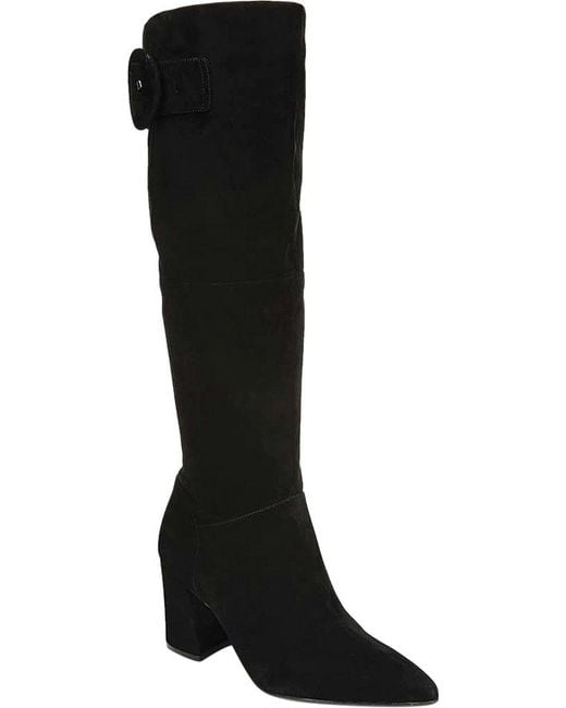 naturalizer black suede boots