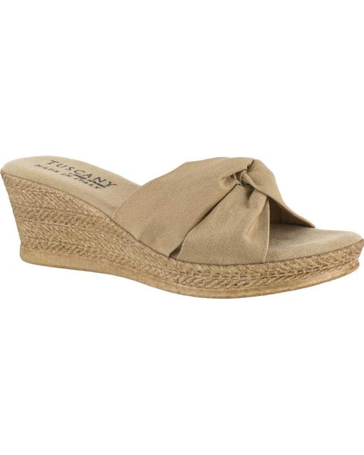tuscany by easy street dinah wedge sandals