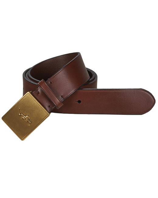ceinture marron ralph lauren