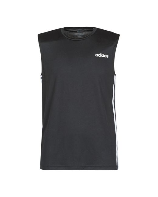 Debardeur Adidas Pour Homme En Coloris Noir Lyst