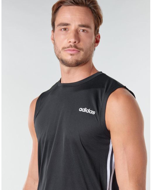 Debardeur adidas pour homme en coloris Noir - Lyst Debardeur adidas pour homme en coloris Noir - Lyst