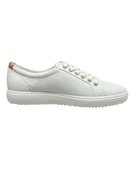 ecco white trainers