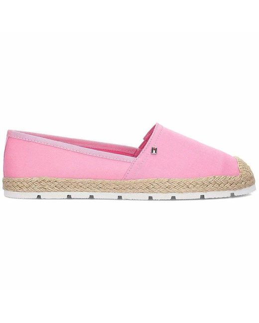 tommy hilfiger flat cotton espadrilles