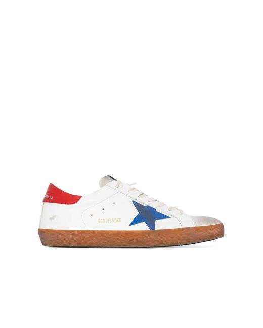 golden goose red and blue