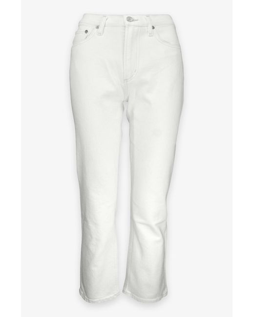 Agolde Cotton Wilder Jean Mid Rise 