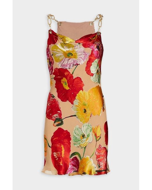 Cult Gaia Nerida Dress In Painted Floral | Lyst