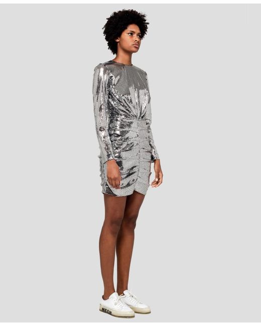 msgm sequin dress