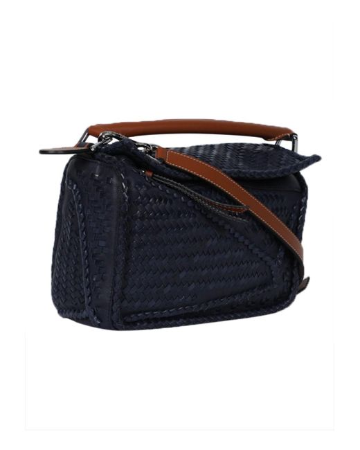 loewe woven puzzle bag