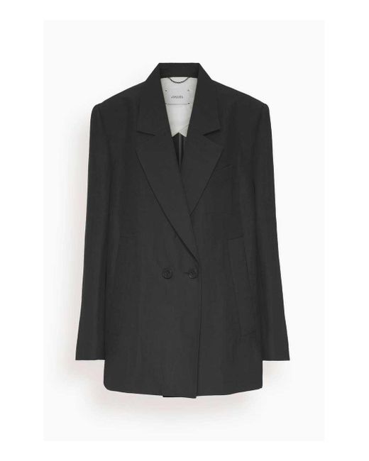 Dorothee Schumacher Synthetic Summer Cruise Jacket In Pure Black | Lyst