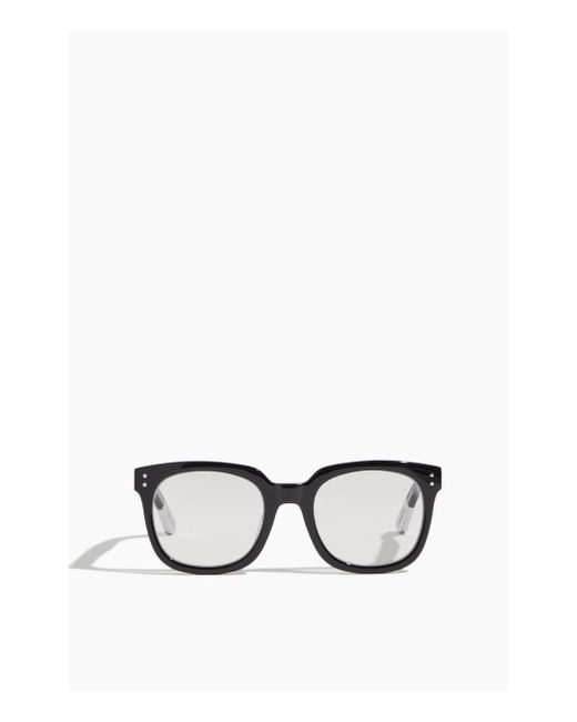CADDIS Jockamo Glasses In Gloss Black in White Lyst