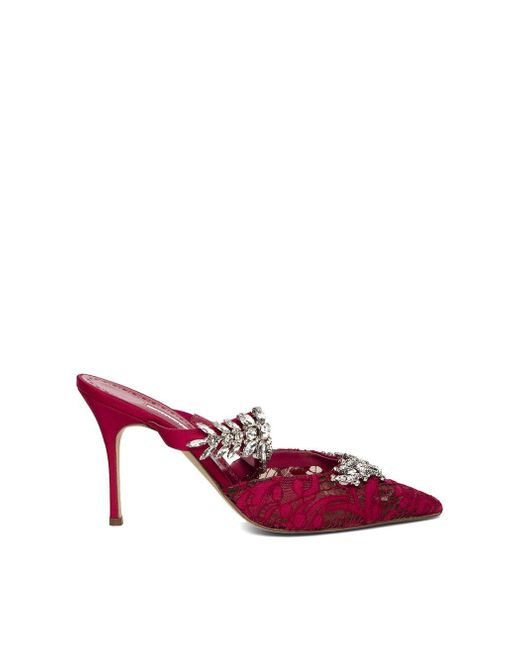 manolo blahnik lurum pink