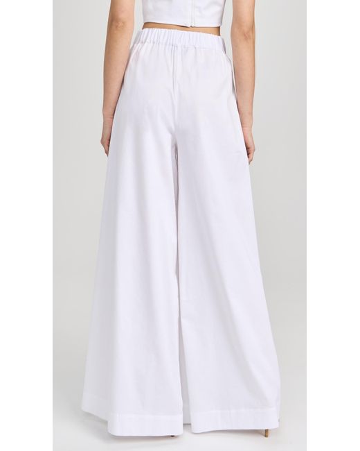 JBQ White Harper Pants
