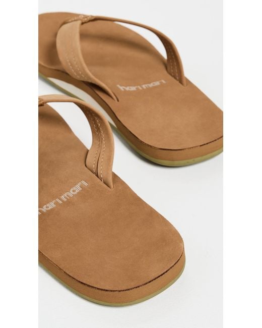 Hari Mari Black Fields Flip Flops for men