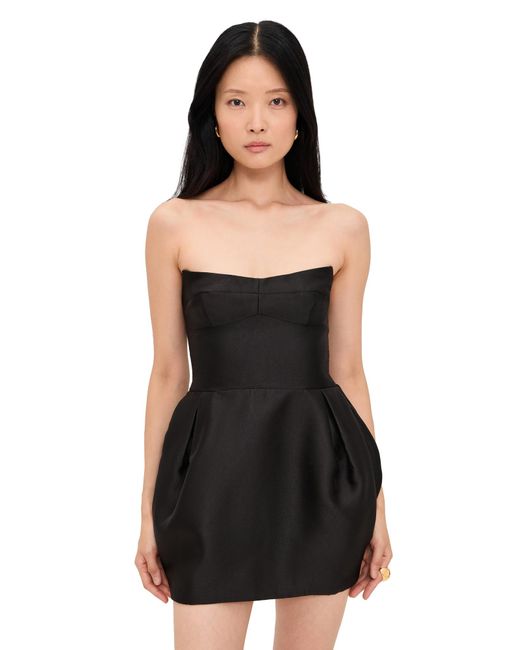 princess polly baby blue dress Amanda Uprichard Women's Black Bowery Dress