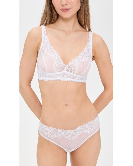 Commando Pink Double Take Lace Thong
