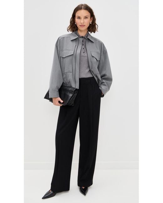 Staud Gray Eugene Jacket