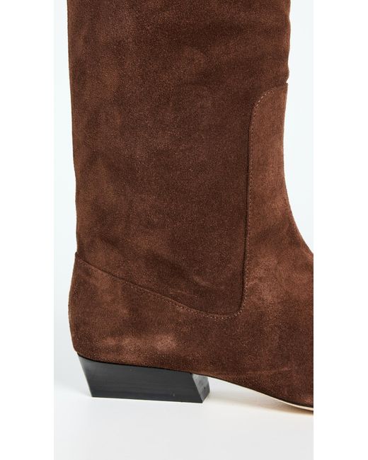 Staud Brown Wally Flat Boots