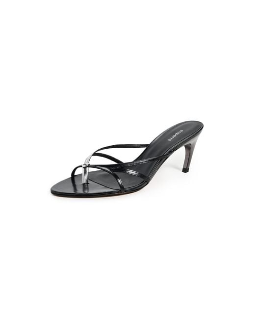Coperni Black Low Strap Sandals