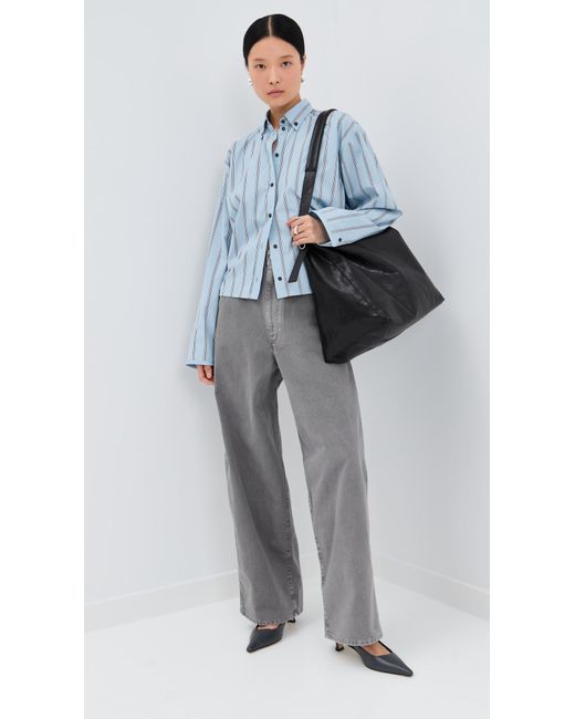 Lemaire Gray Large Pants