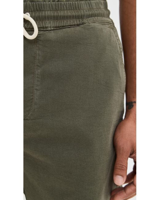 NN07 Green Gregor Pull On Shorts 5.5 for men