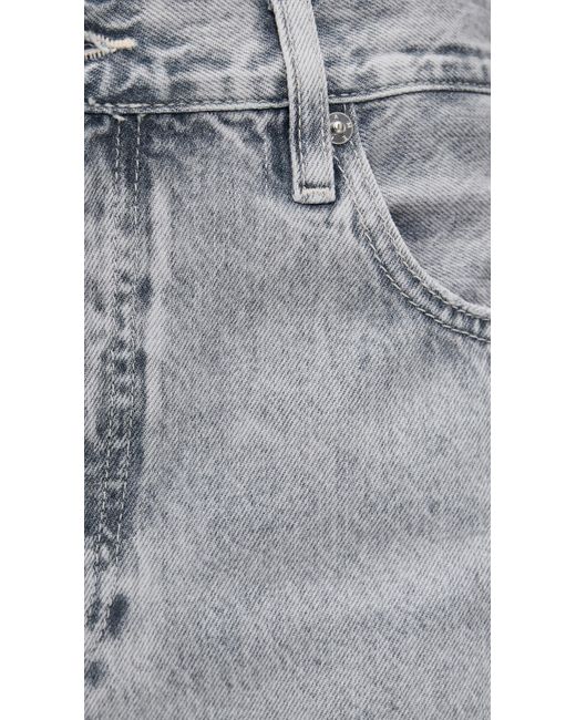 FRAME The Loose Jeans in Gray | Lyst