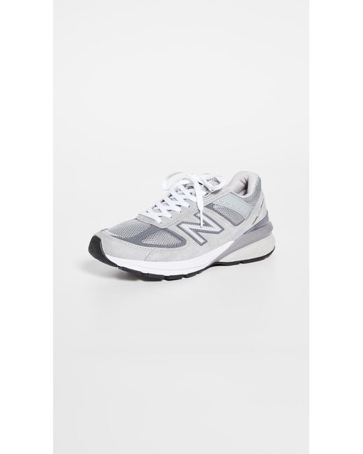 New balance top 990v5 women's grey