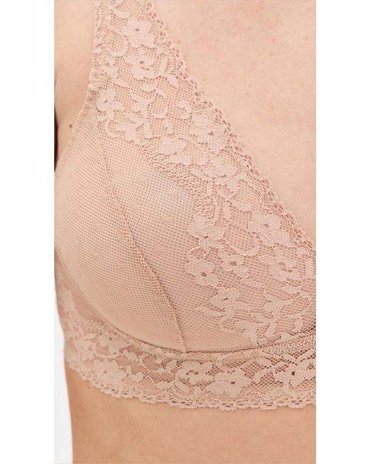 Commando Pink Double Take Lace Bralette