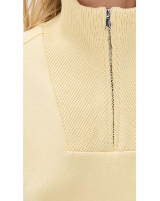 Le Bos Natural Thea Quarter-Zip Pullover