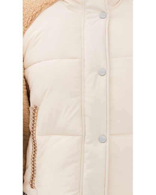Ugg Blue Mykah Braid Puffer Jacket