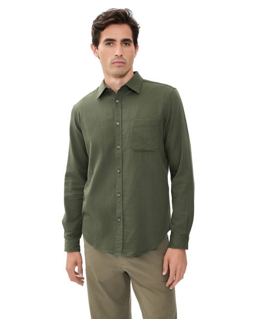 Closed Green Basic Shirt for men