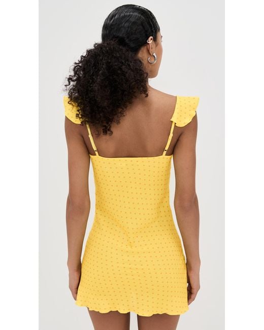 Bella Venice Yellow The Joya Dress