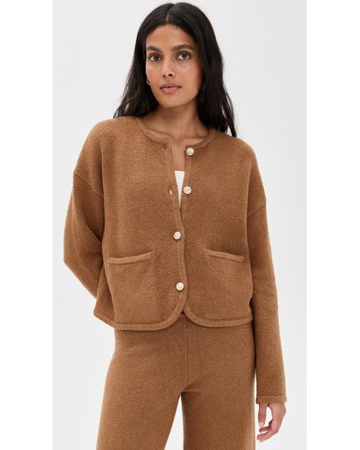 Splendid Brown X Cella Jane Button Up Cardigan