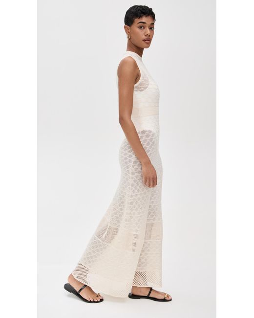 Escvdo Natural Frontera Maxi Dress