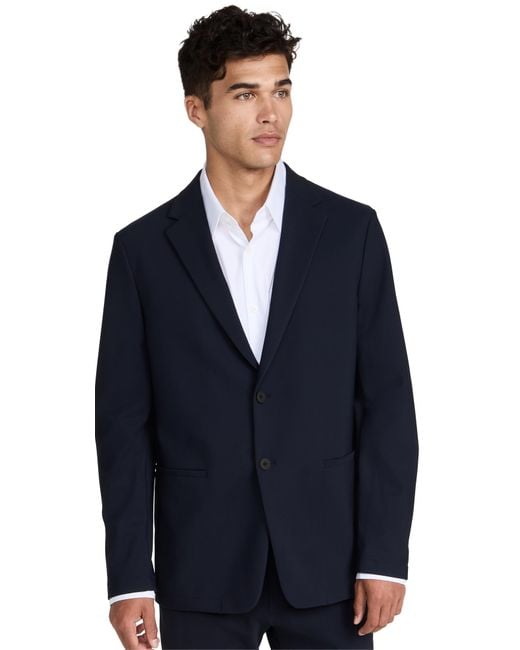 Theory Blue Clinton Precision Ponte Blazer for men