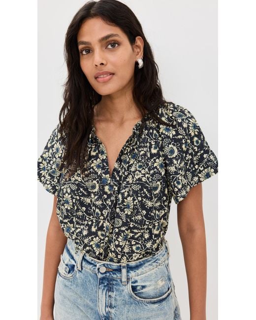 Ulla Johnson Black Sena Top