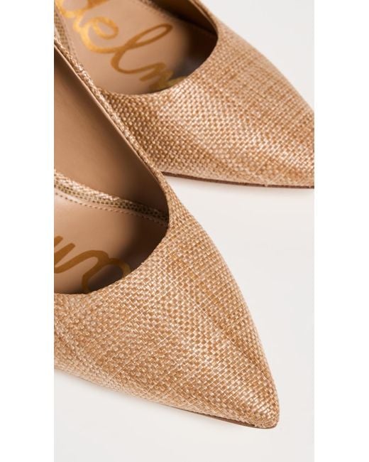 Sam Edelman Black Hazel Pumps