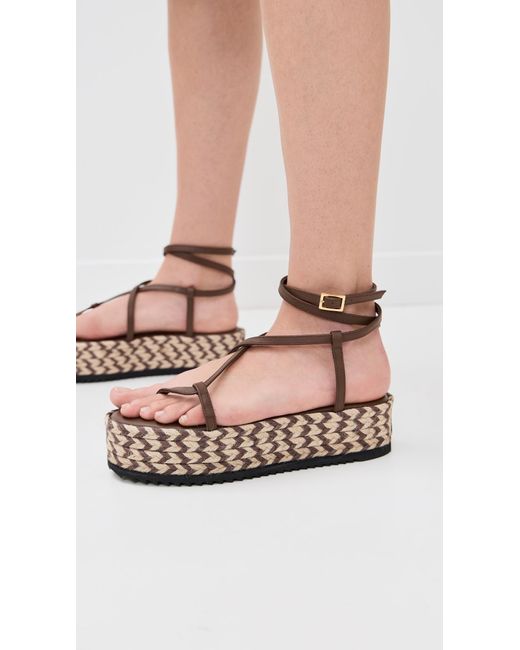 Johanna Ortiz Brown Barbor Platforms