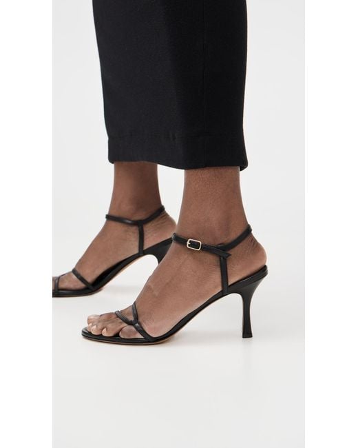 Emme Parsons Black Loop Heels