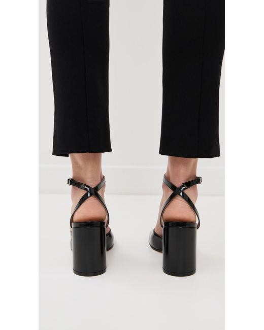 Maison Margiela Tabi Sandal Pumps 80Mm in Black | Lyst