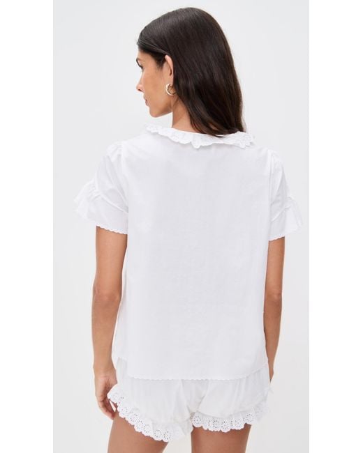 Posse White Ezra Blouse