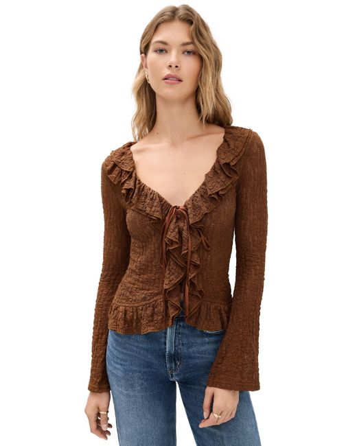 Bailey Rose Black Long Sleeve Blouse