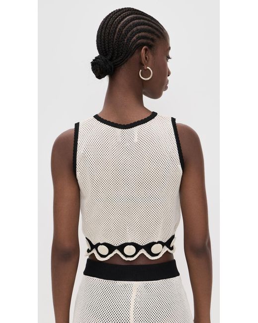 AZULU Black Rocio Top