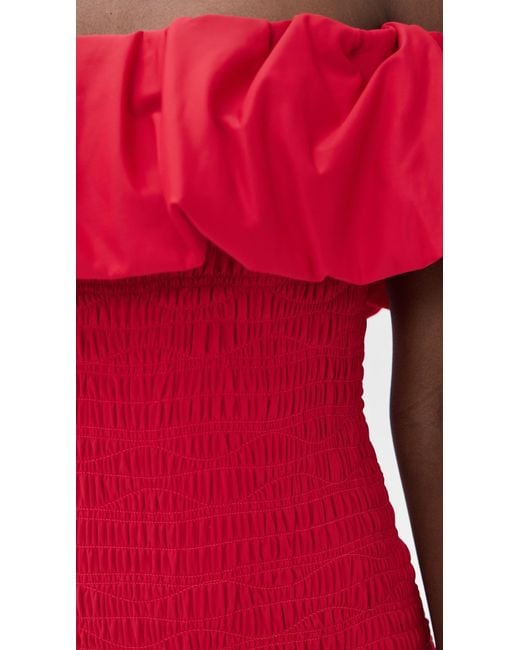 Sea Red Selma Solid One Piece