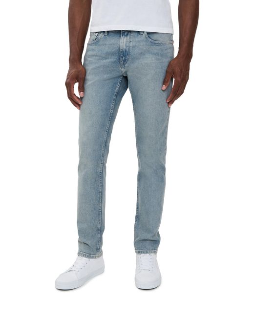 PAIGE Blue Federal Heritage Slim Straight Jeans for men