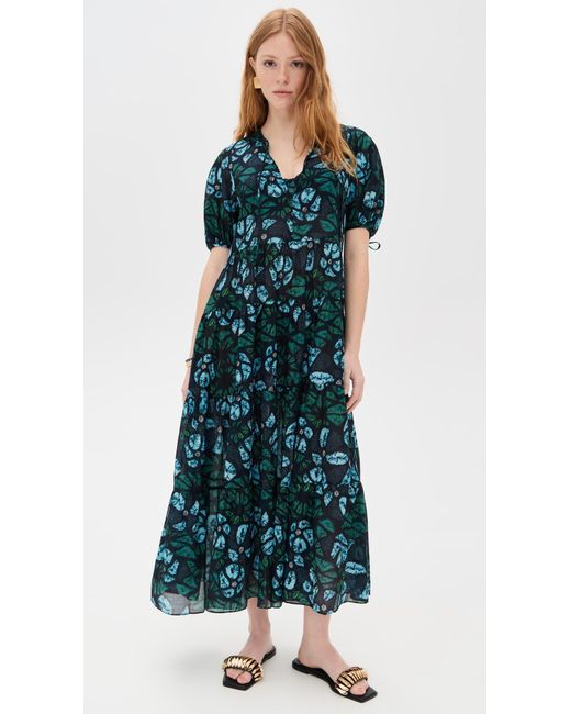 Ulla Johnson Green Neera Coverup