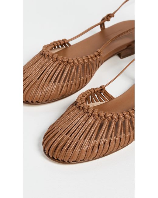 Hereu White Mantera Flats
