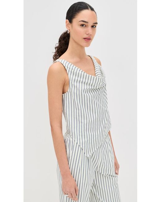 LNA White Alani Top