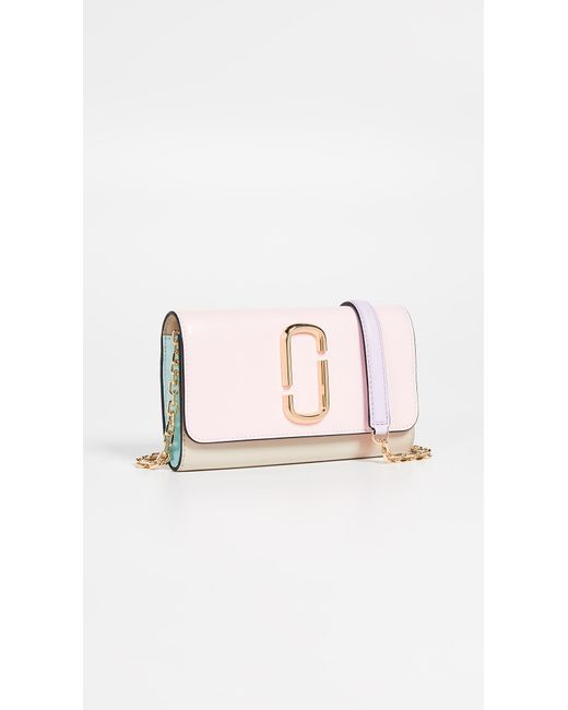 Marc Jacobs Multicolor Snapshot Wallet On Chain