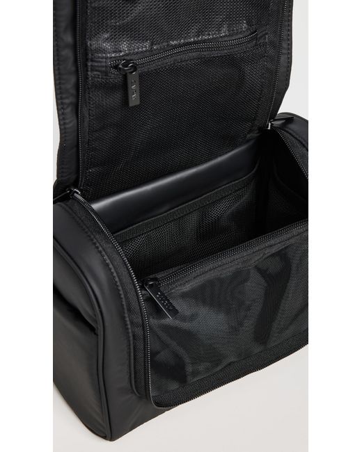 CALPAK Black Luka Hanging Toiletry Kit